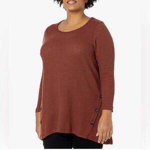 Evan’s Waffle Button Tunic